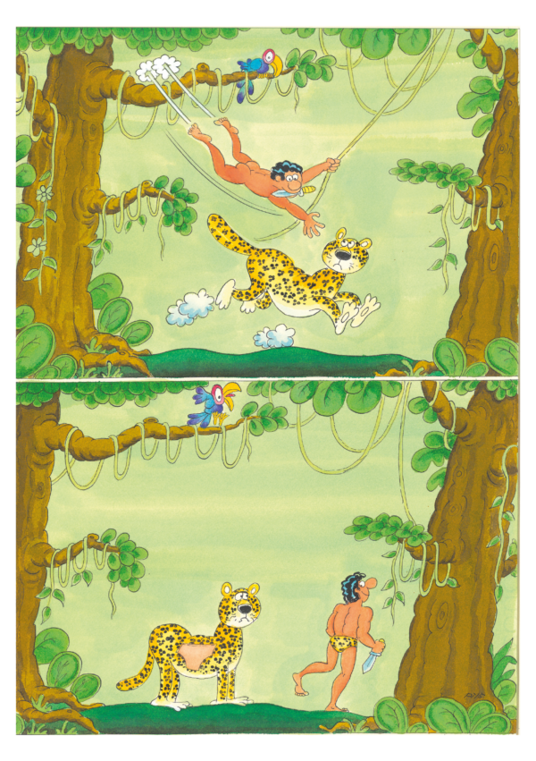Leopard trunks